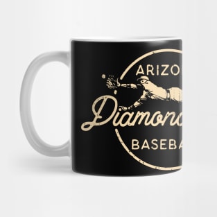 Vintage Diamondbacks Catch Mug